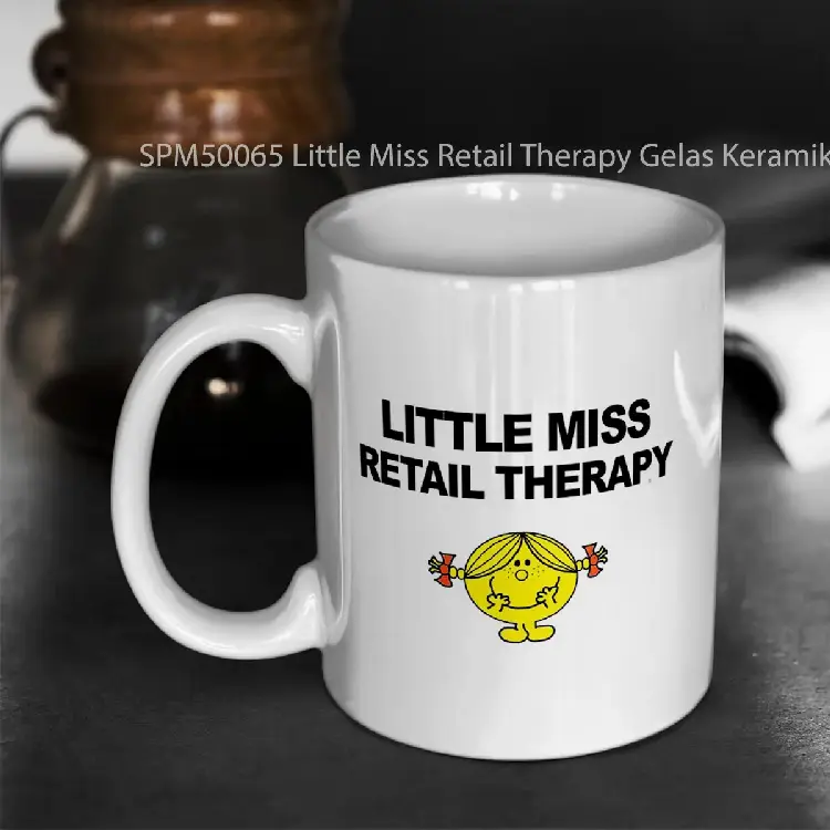 SPM50065 Little Miss Retail Therapy Gelas Keramik Supermug
