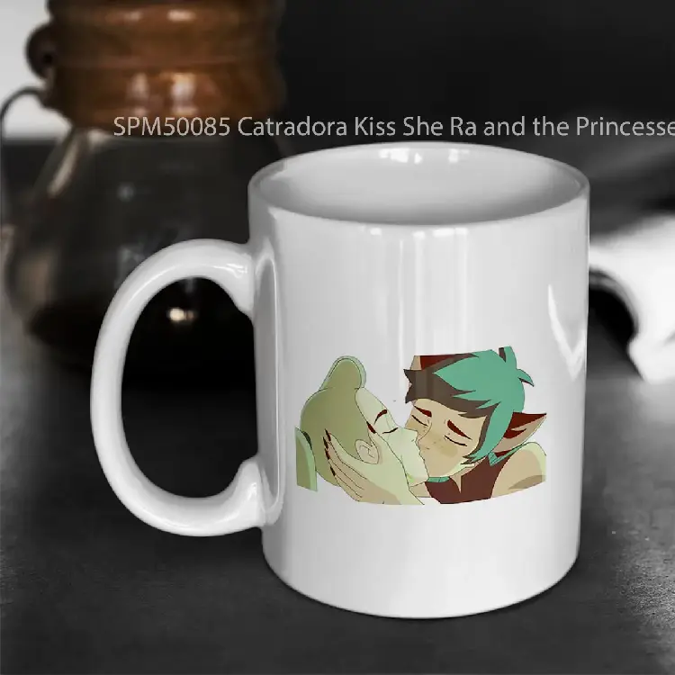 SPM50085 Catradora Kiss She Ra and the Princesses of Power Gelas Keramik Supermug
