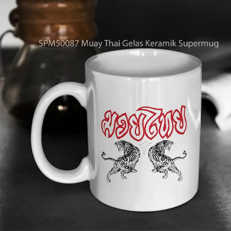 SPM50087 Muay Thai Gelas Keramik Supermug