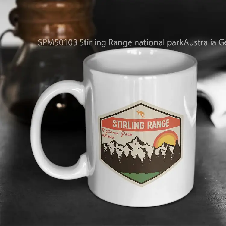 SPM50103 Stirling Range national parkAustralia Gelas Keramik Supermug