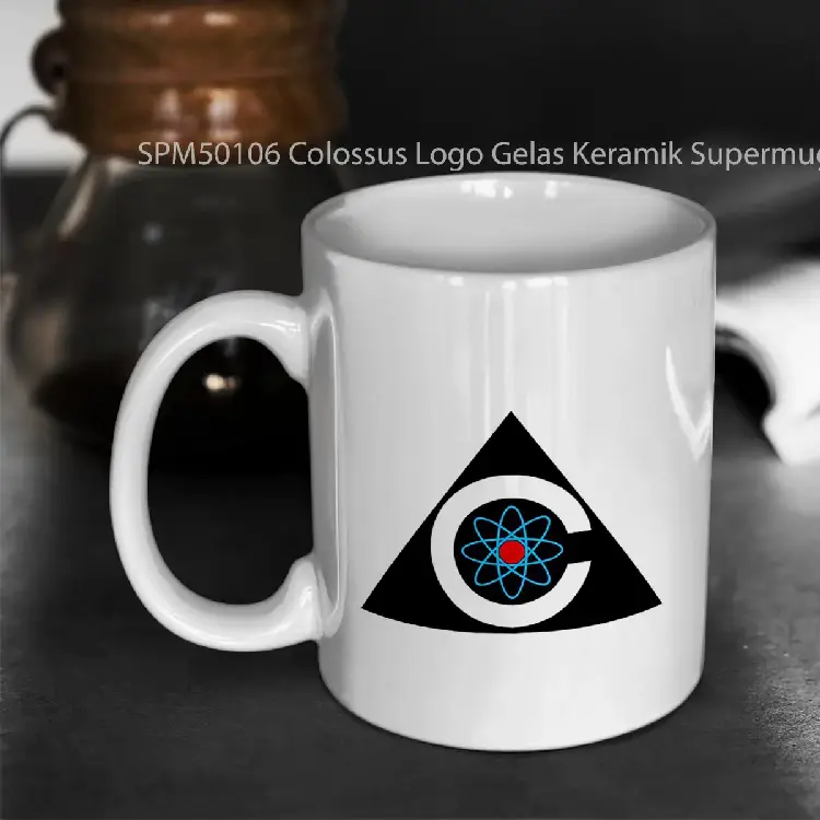 SPM50106 Colossus Logo Gelas Keramik Supermug