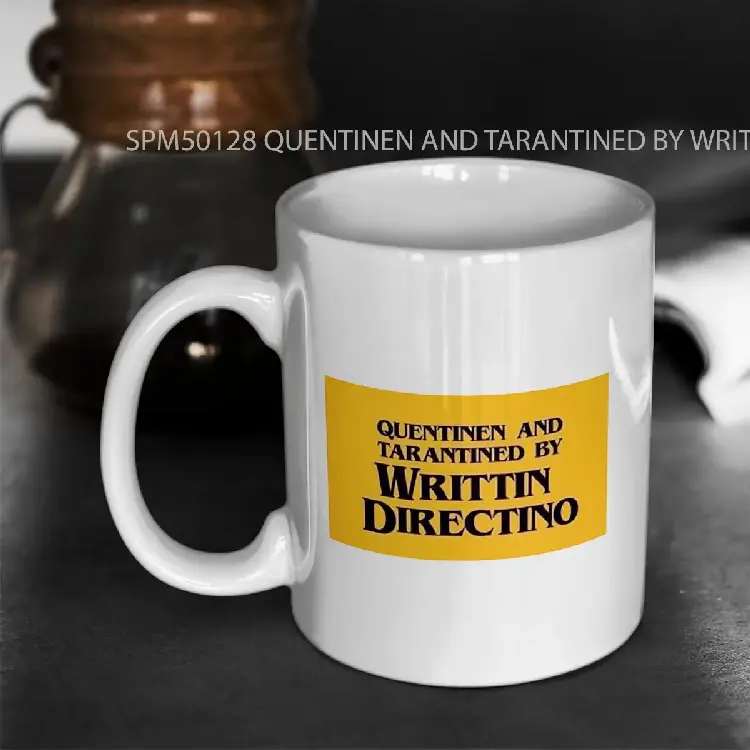 SPM50128 QUENTINEN AND TARANTINED BY WRITTIN DIRECTINO Gelas Keramik Supermug