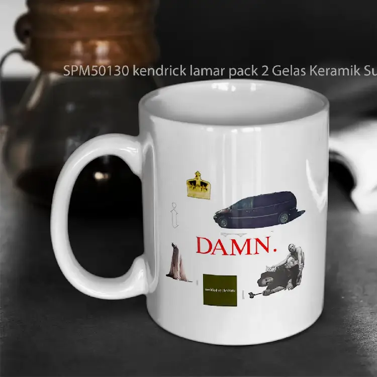 SPM50130 kendrick lamar pack 2 Gelas Keramik Supermug