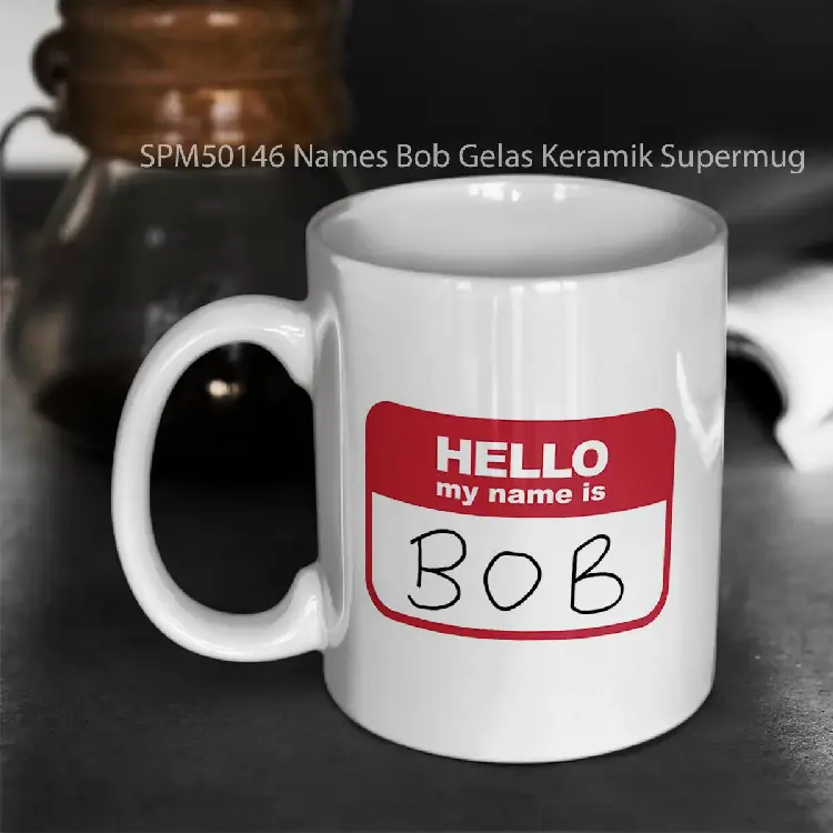 SPM50146 Names Bob Gelas Keramik Supermug