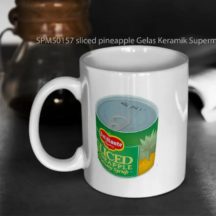 SPM50157 sliced pineapple Gelas Keramik Supermug