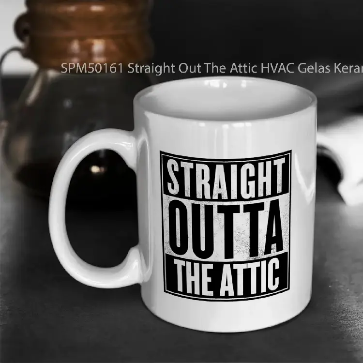 SPM50161 Straight Out The Attic HVAC Gelas Keramik Supermug