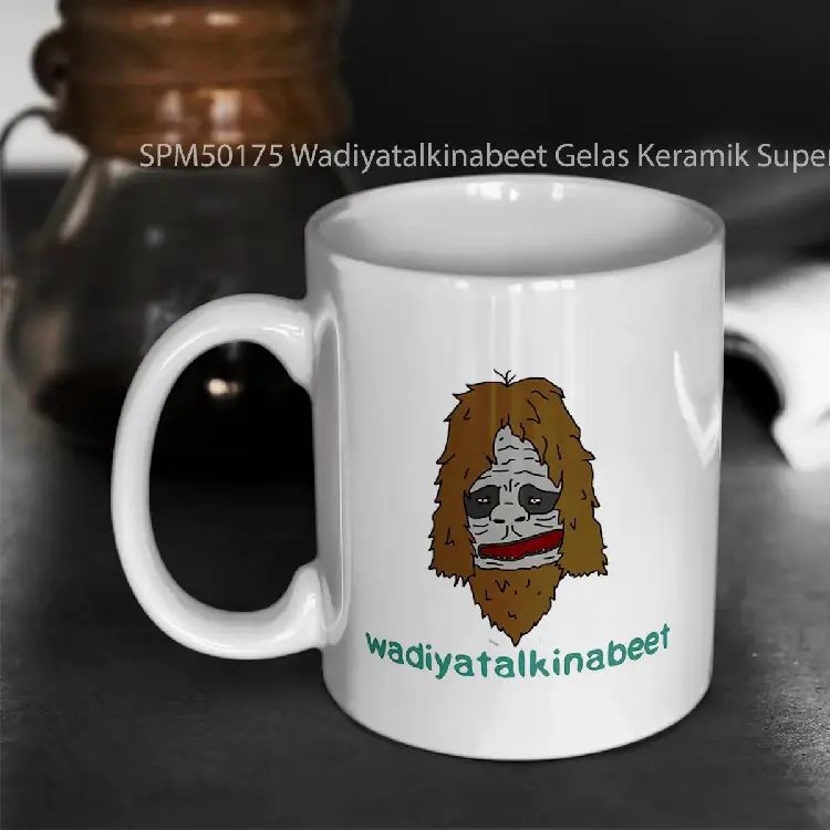 SPM50175 Wadiyatalkinabeet Gelas Keramik Supermug
