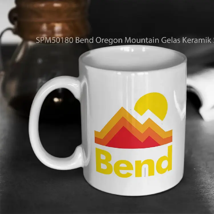 SPM50180 Bend Oregon Mountain Gelas Keramik Supermug