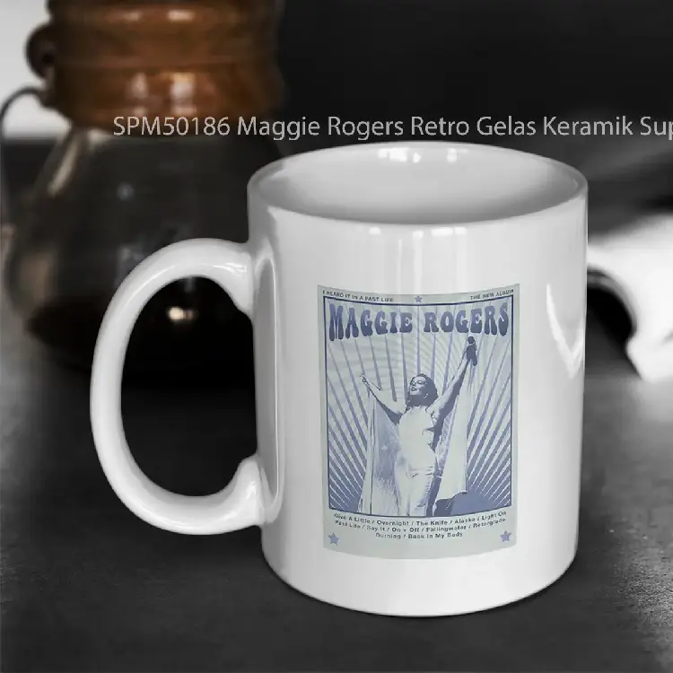 SPM50186 Maggie Rogers Retro Gelas Keramik Supermug