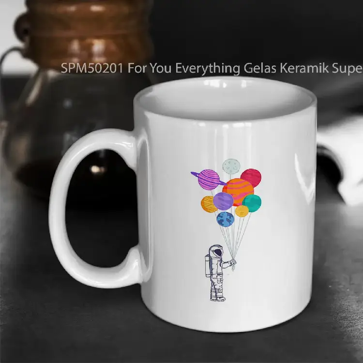 SPM50201 For You Everything Gelas Keramik Supermug