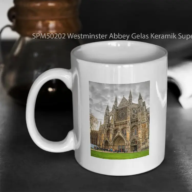 SPM50202 Westminster Abbey Gelas Keramik Supermug