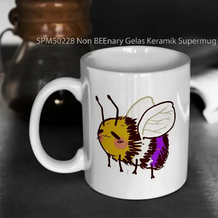SPM50228 Non BEEnary Gelas Keramik Supermug