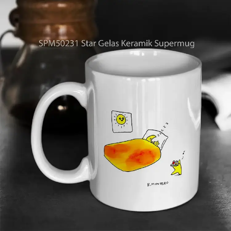 SPM50231 Star Gelas Keramik Supermug