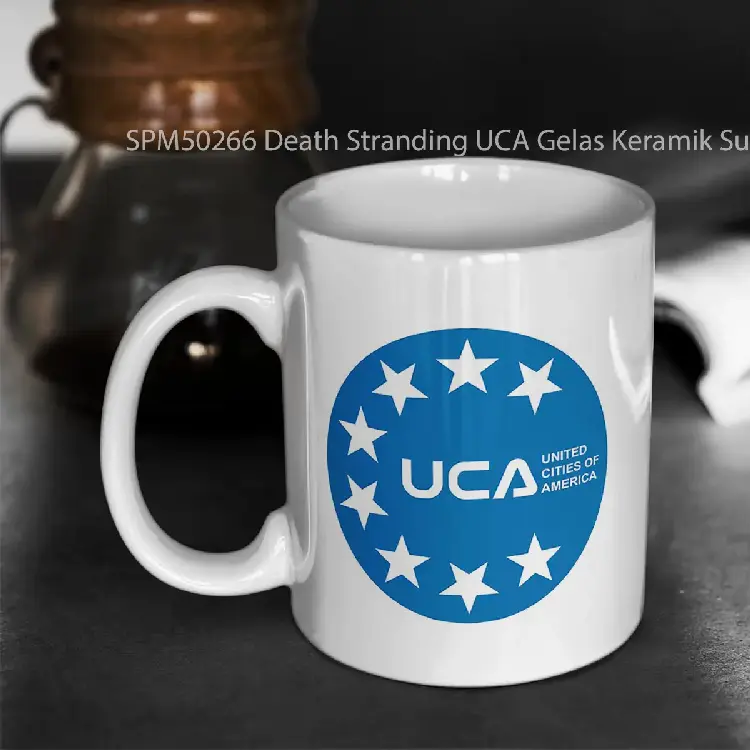 SPM50266 Death Stranding UCA Gelas Keramik Supermug