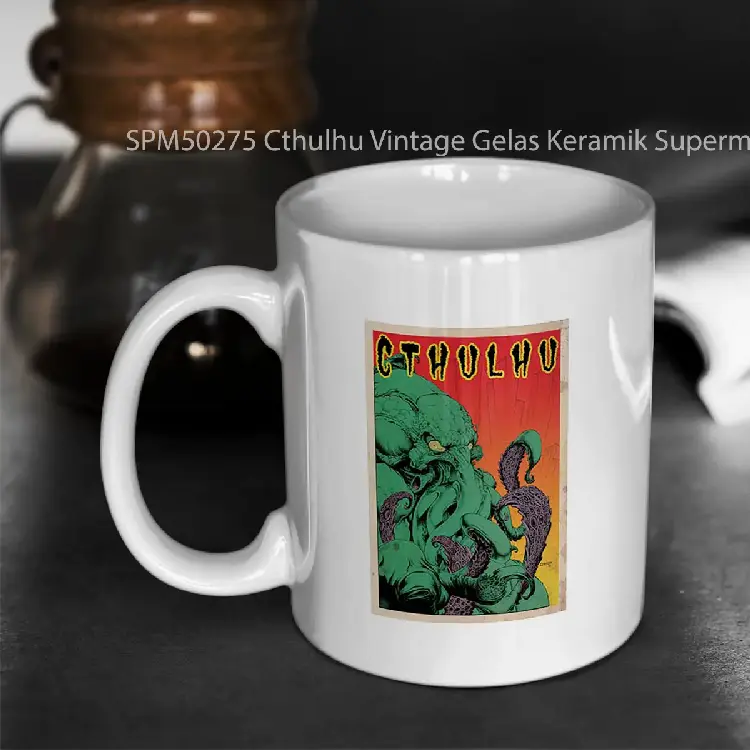 SPM50275 Cthulhu Vintage Gelas Keramik Supermug
