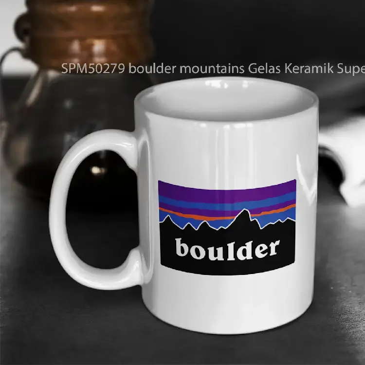 SPM50279 boulder mountains Gelas Keramik Supermug