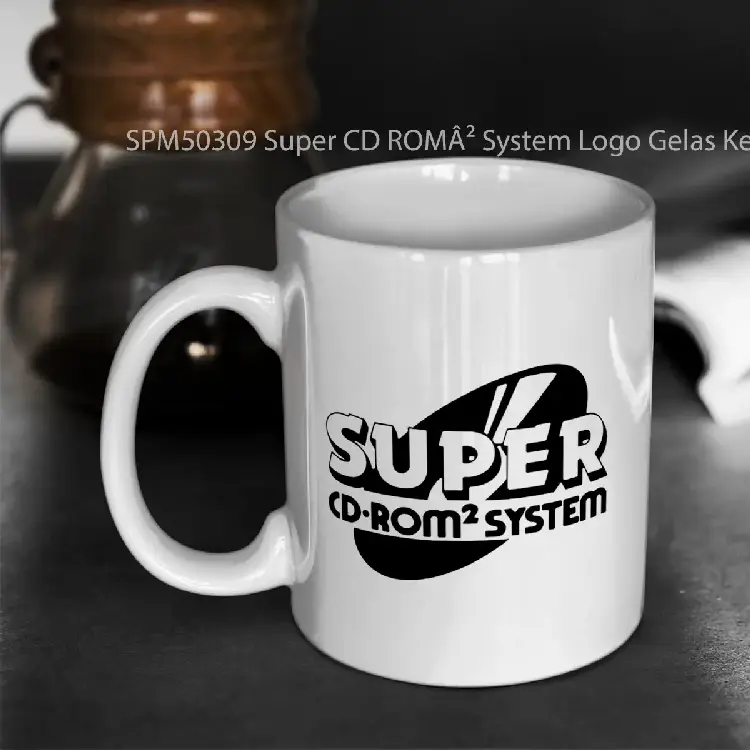 SPM50309 Super CD ROM%C3%82%C2%B2 System Logo Gelas Keramik Supermug
