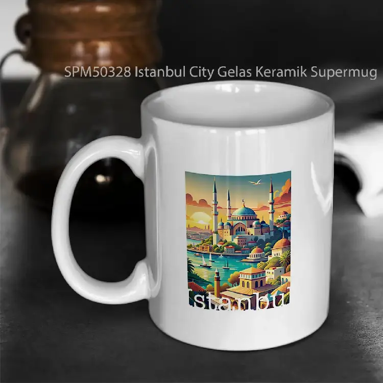 SPM50328 Istanbul City Gelas Keramik Supermug