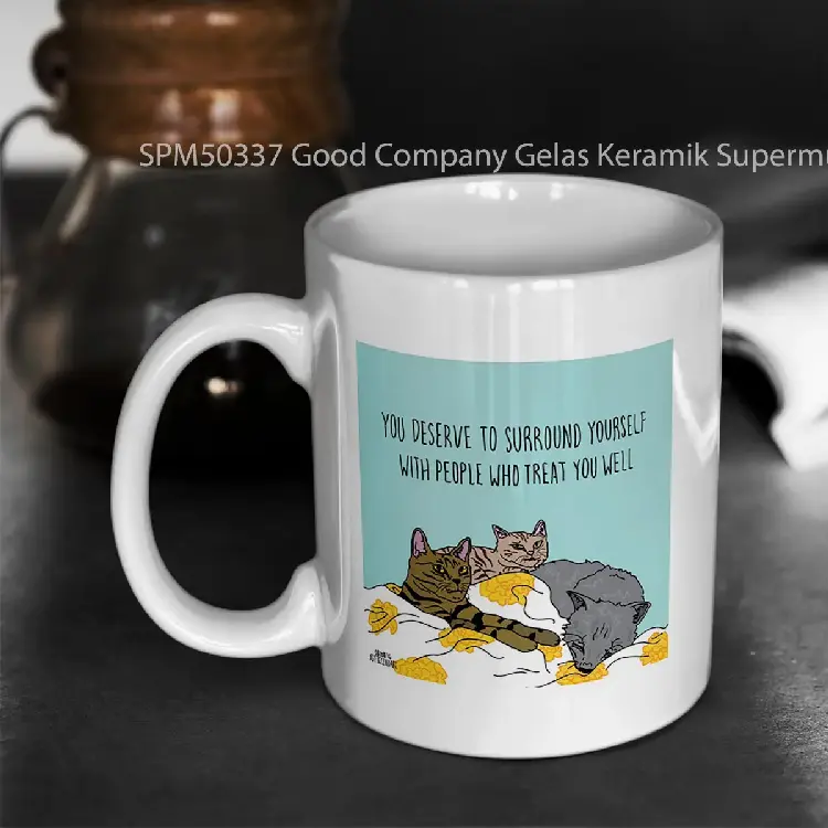 SPM50337 Good Company Gelas Keramik Supermug