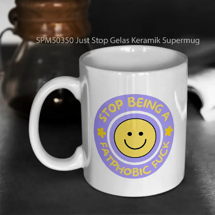 SPM50350 Just Stop Gelas Keramik Supermug