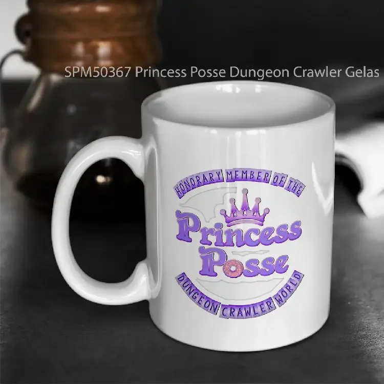 SPM50367 Princess Posse Dungeon Crawler Gelas Keramik Supermug
