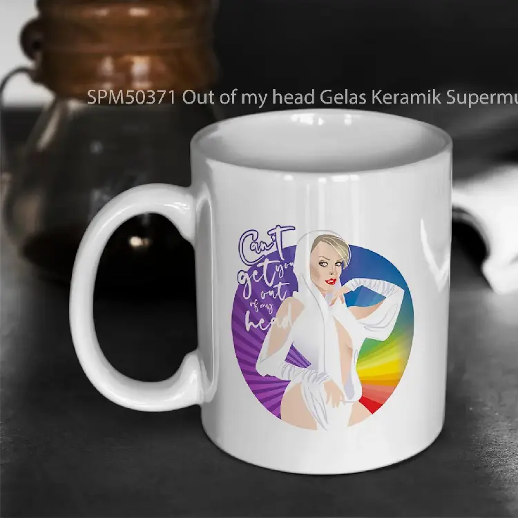 SPM50371 Out of my head Gelas Keramik Supermug