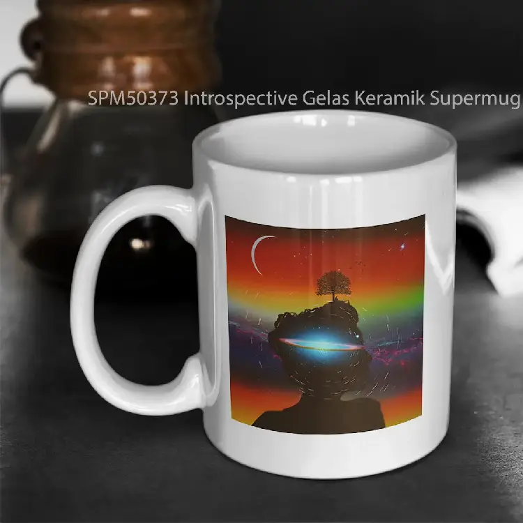 SPM50373 Introspective Gelas Keramik Supermug