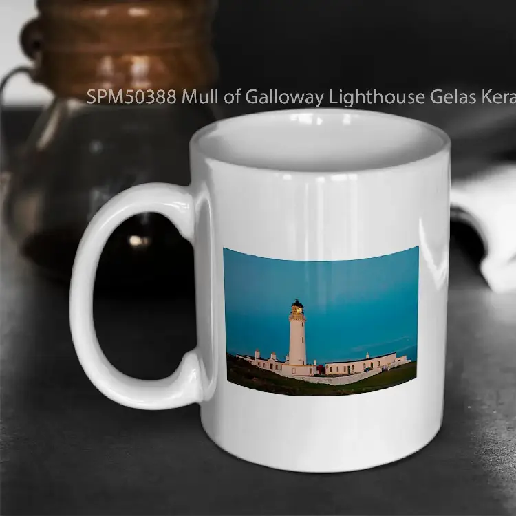 SPM50388 Mull of Galloway Lighthouse Gelas Keramik Supermug
