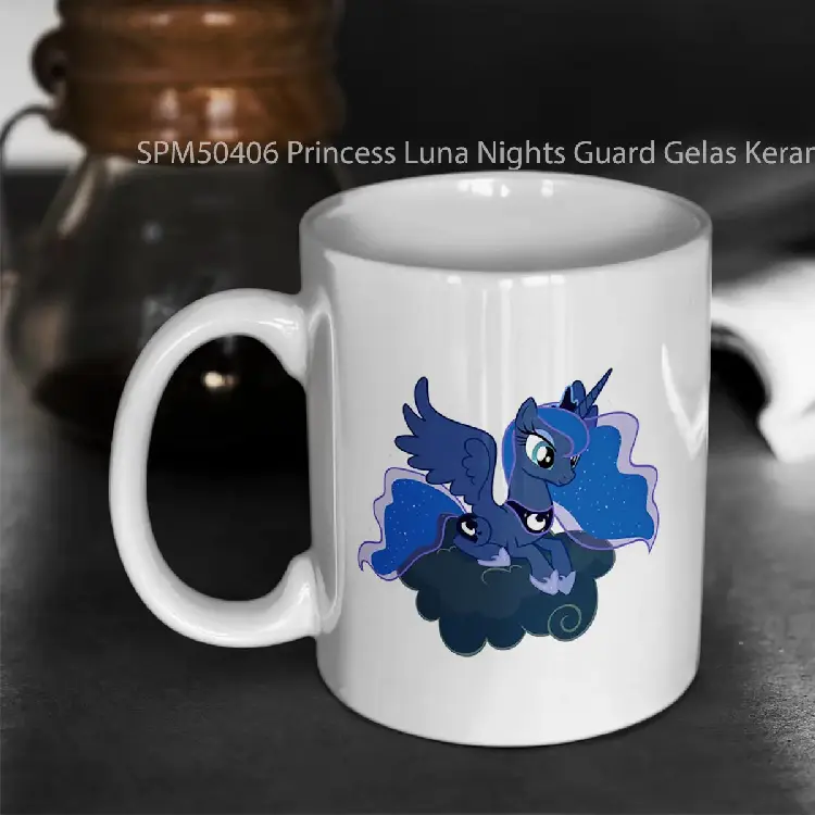 SPM50406 Princess Luna Nights Guard Gelas Keramik Supermug