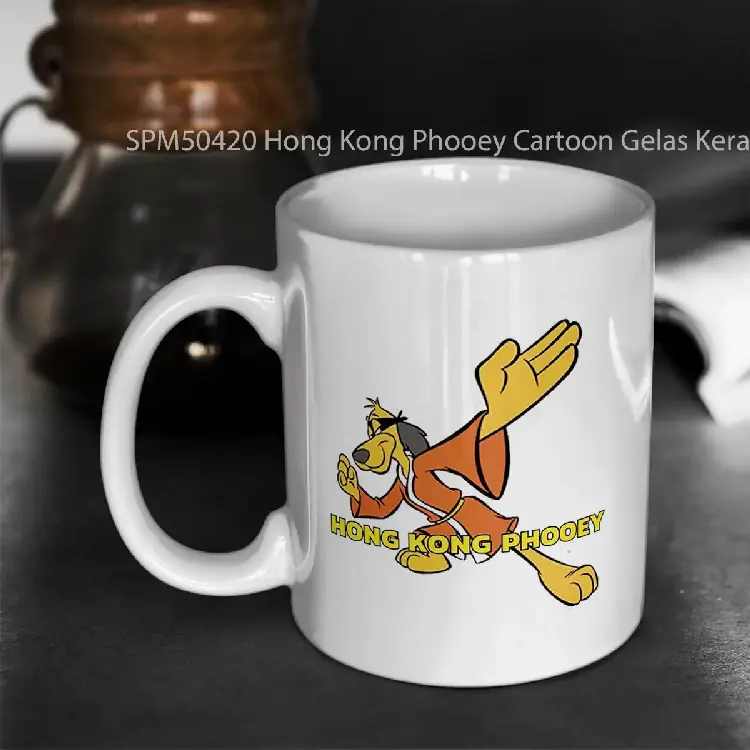 SPM50420 Hong Kong Phooey Cartoon Gelas Keramik Supermug