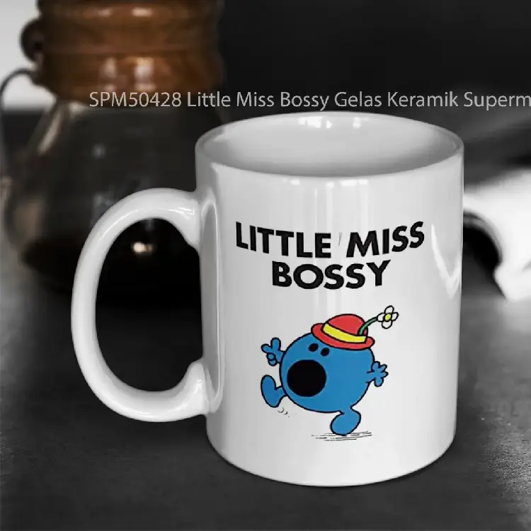 SPM50428 Little Miss Bossy Gelas Keramik Supermug