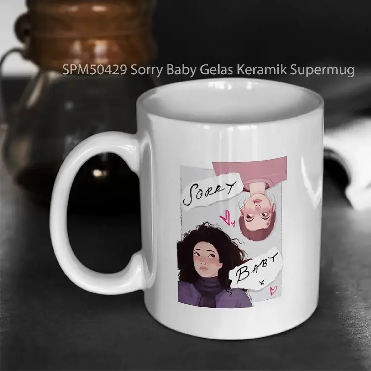 SPM50429 Sorry Baby Gelas Keramik Supermug