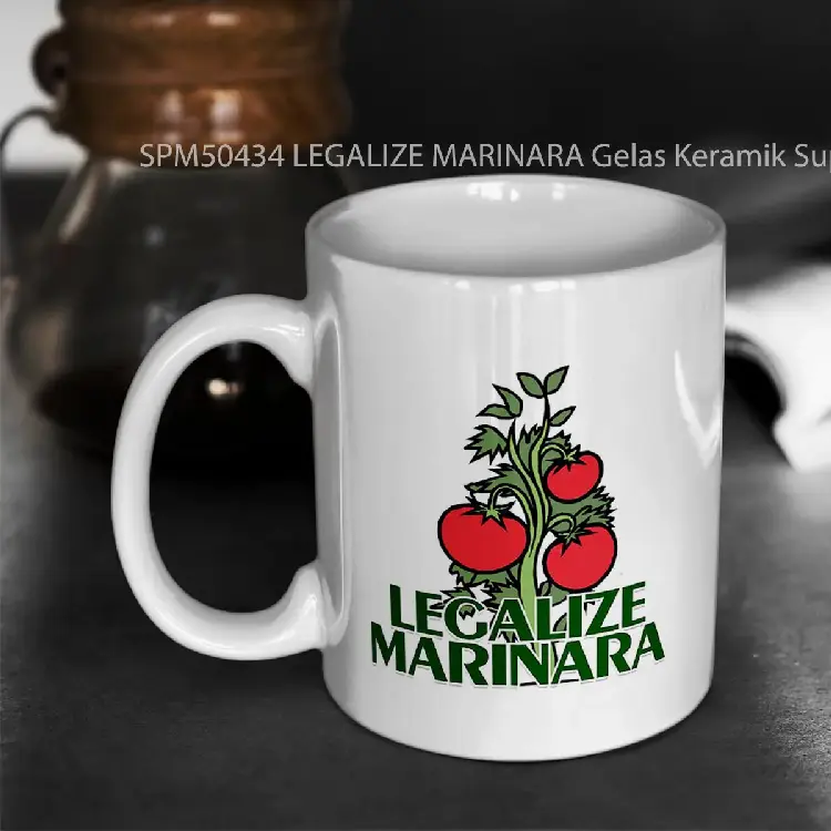 SPM50434 LEGALIZE MARINARA Gelas Keramik Supermug