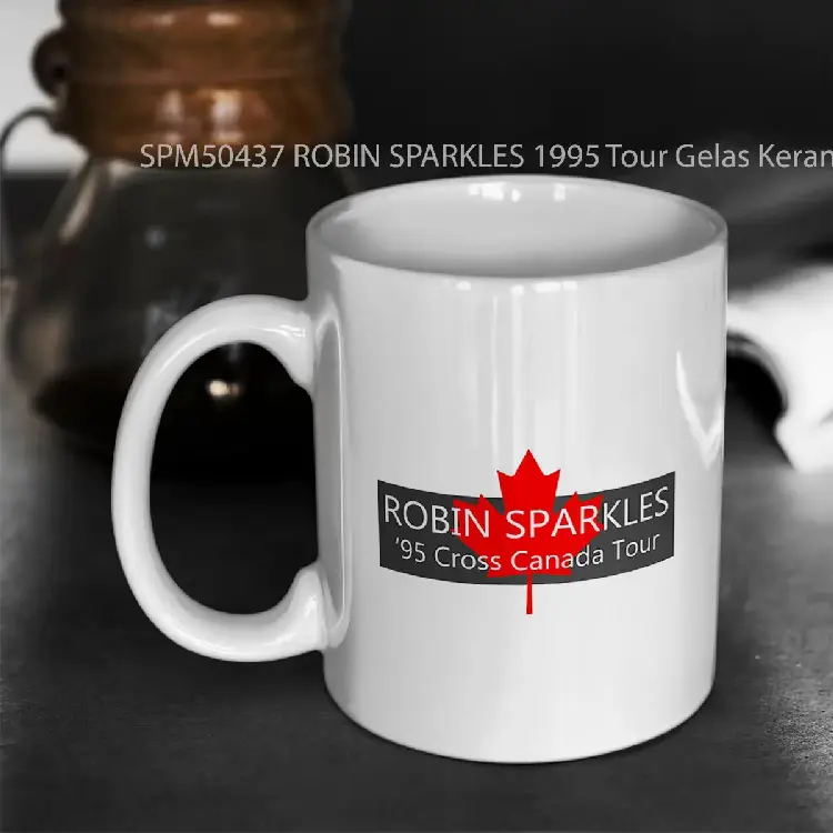 SPM50437 ROBIN SPARKLES 1995 Tour Gelas Keramik Supermug
