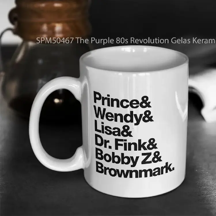 SPM50467 The Purple 80s Revolution Gelas Keramik Supermug