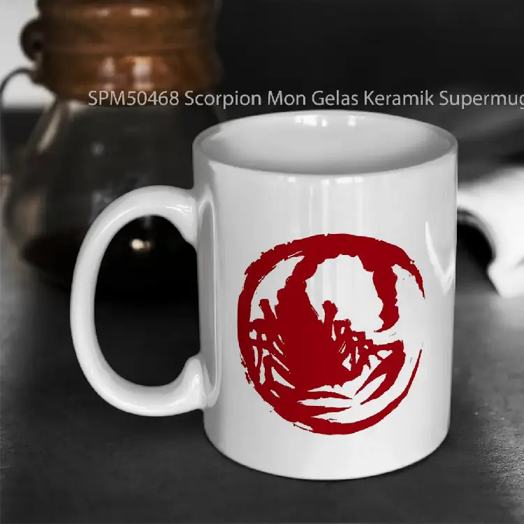 SPM50468 Scorpion Mon Gelas Keramik Supermug