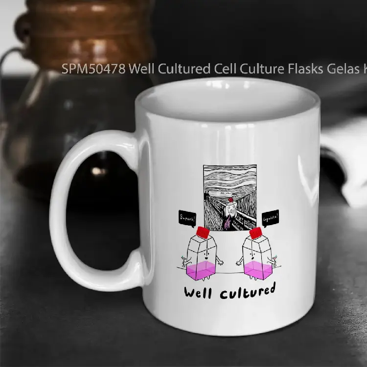 SPM50478 Well Cultured Cell Culture Flasks Gelas Keramik Supermug