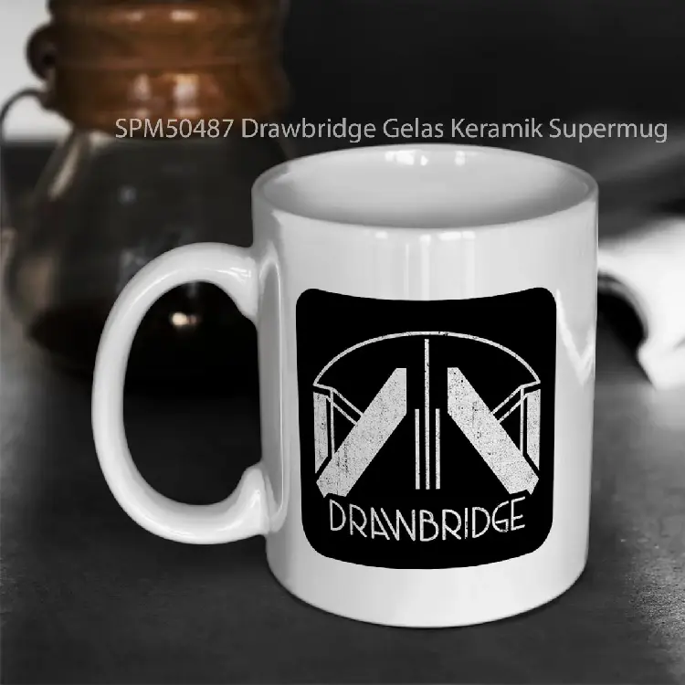 SPM50487 Drawbridge Gelas Keramik Supermug