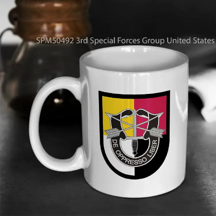 SPM50492 3rd Special Forces Group United States Gelas Keramik Supermug