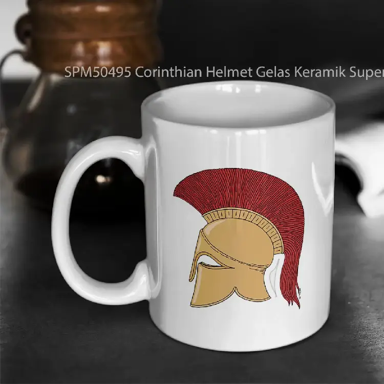 SPM50495 Corinthian Helmet Gelas Keramik Supermug