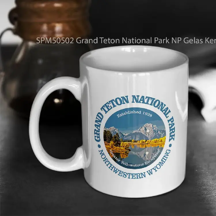 SPM50502 Grand Teton National Park NP Gelas Keramik Supermug