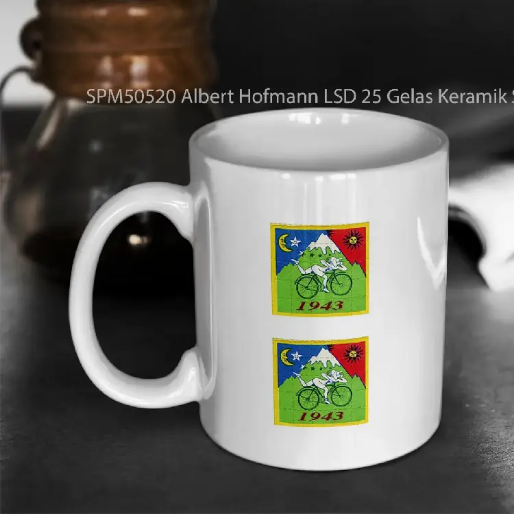 SPM50520 Albert Hofmann LSD 25 Gelas Keramik Supermug