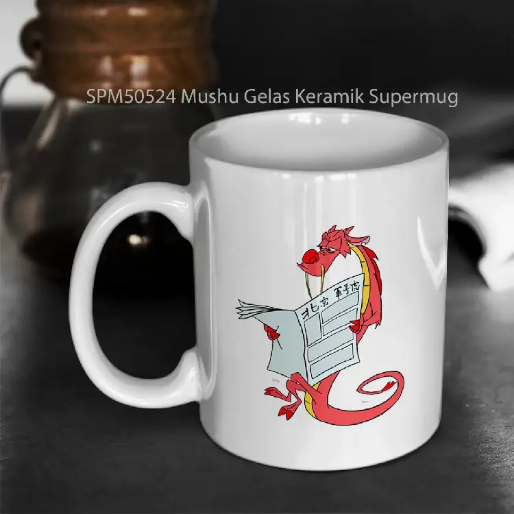 SPM50524 Mushu Gelas Keramik Supermug