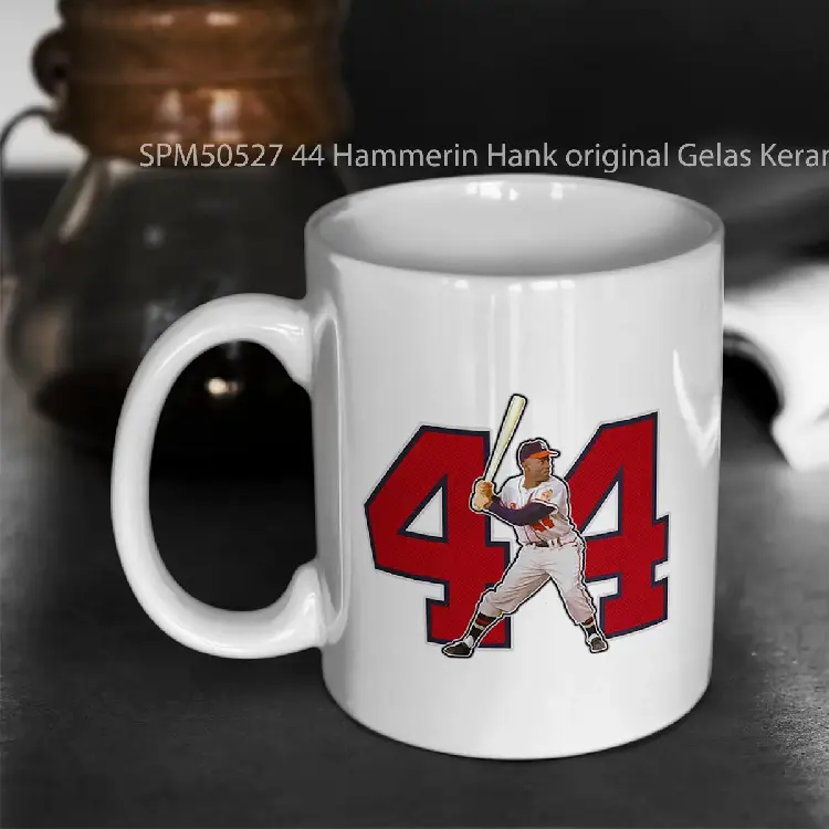 SPM50527 44 Hammerin Hank original Gelas Keramik Supermug