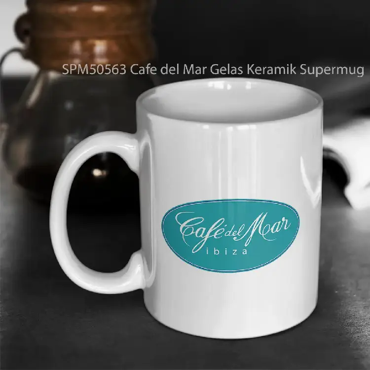 SPM50563 Cafe del Mar Gelas Keramik Supermug