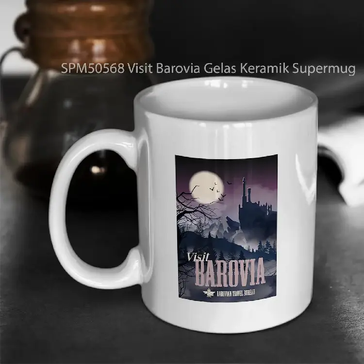 SPM50568 Visit Barovia Gelas Keramik Supermug