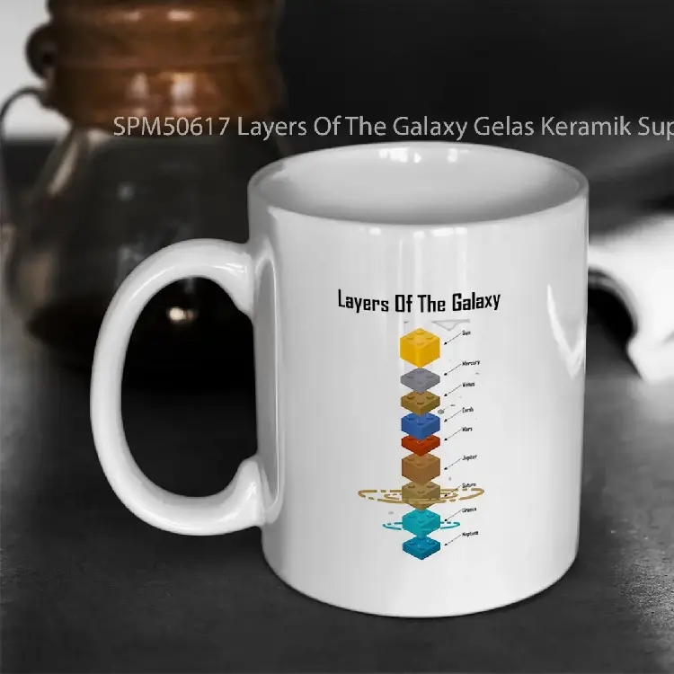 SPM50617 Layers Of The Galaxy Gelas Keramik Supermug