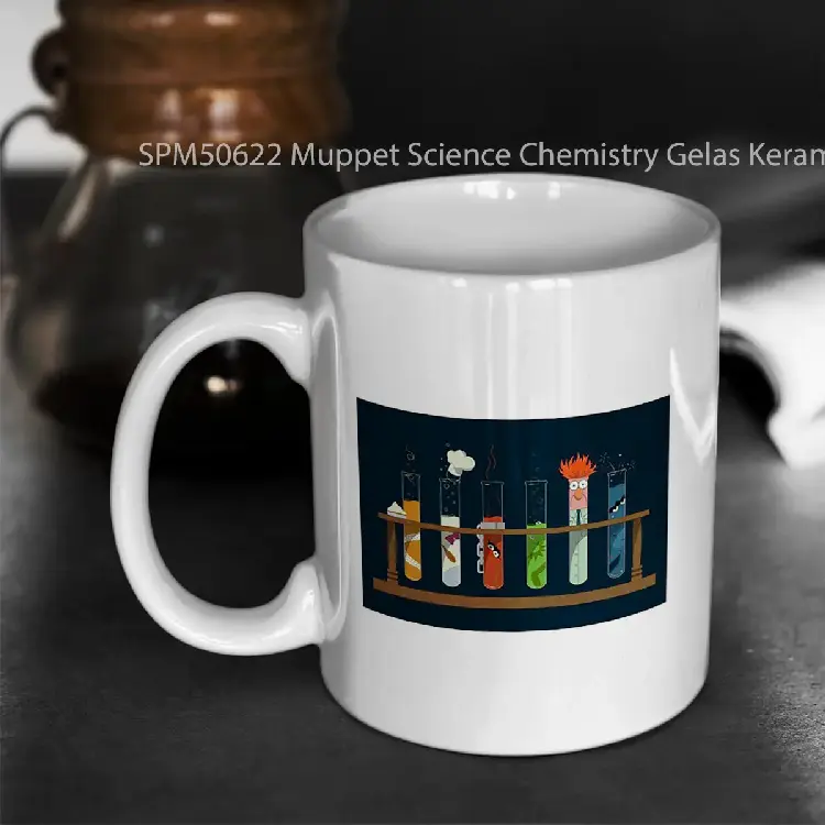 SPM50622 Muppet Science Chemistry Gelas Keramik Supermug