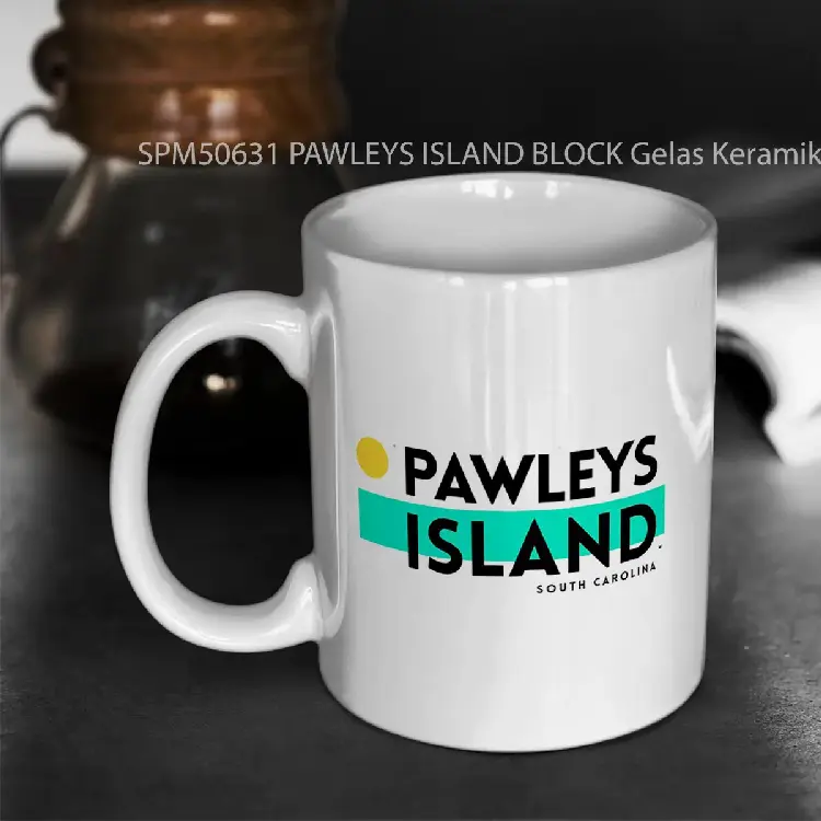 SPM50631 PAWLEYS ISLAND BLOCK Gelas Keramik Supermug