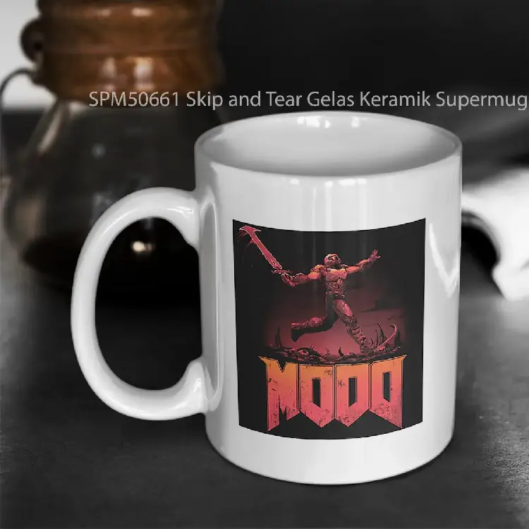SPM50661 Skip and Tear Gelas Keramik Supermug